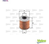 VALEO 586543 Oil filter