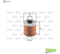VALEO 586543 Oil filter