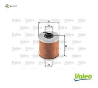 VALEO 586543 Oil filter