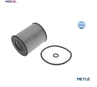 Meyle Oil Filter 714 322 0008 Filter Insert with Seal for Ford, Mazda Mondeo III