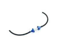 Oil Filter 8mm Motorcycle Inner Fuel Filter Gasoline Filters + Petrol Line Hose + Clips Moto Scooter Bike Replacement Part(Blue)