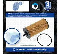 x1 Blue Print Oil Filter with Seal ADA102116 OE 68032204AA 68032204AB Made in AT