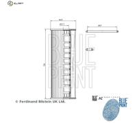 BLUE PRINT ADBP210209 Oil filter