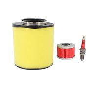Oil Filter Air Filter Clearner Spark Plug Service Kit for Honda Recon 250 TRX250TE TRX250TM Sportrax TRX250X 2x4 ATV