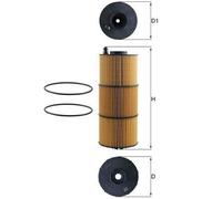 Oil Filter Auto Component Fits Daf Vehicle Repair Part MAHLE OX 1412D
