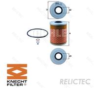 MAHLE ORIGINAL OX 68D Oil filter