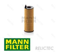 Original MANN-FILTER Oil filter HU 721/5 X - Oil filter set with gasket / gasket set- For Passenger Cars