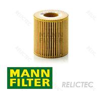 Oil Filter Mann Fits BMW E81 E87 E82 E88 E46 E90 E91 E92 E93 E60 E61 E84 E82 E85