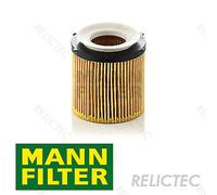 Mann Hummel OE Quality Replacement Engine Oil Filter HU 8002 y