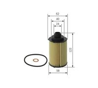 BOSCH F 026 407 348 Oil filter