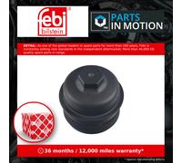 Oil Filter Cap fits AUDI A6 C6 2.7D 08 to 11 Lid Cover 057115433A 57115433A Febi