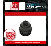 Oil Filter Cap fits OPEL COMBO B05 1.3D 2012 on A13FD Lid Cover 00650203 Febi