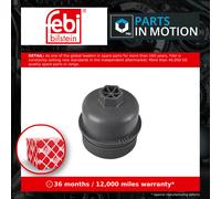 Oil Filter Cap fits VAUXHALL CORSA C, D 1.3D 2003 on Z13DTJ Lid Cover 093186853