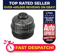 Oil Filter Cap fits VW GOLF Mk6, Mk7 1.6D 2.0D 2012 on Lid Cover 03N115433 Febi