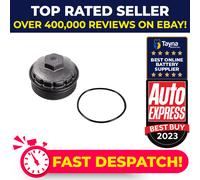 febi bilstein 39698 Cap for oil filter housing, with sealing ring, pack of one