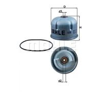 Oil filter Centrifuge OZ 6D MAHLE for LAND ROVER FORD