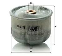 Oil filter Centrifuge ZR 700 x MANN-FILTER for LAND ROVER DISCOVERY Mk II
