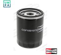 Champion Autoparts Oil Filter COF100107S - Spin-on - Fits Alfa Romeo, Fiat, Lancia, Citroën