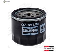 Champion Autoparts Oil Filter COF100136S – Spin-on – for Renault Megane III