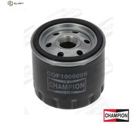 Champion Autoparts Oil Filter COF100609S - Spin-on for Renault, Dacia, Nissan, Infiniti