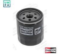 Champion Autoparts Oil Filter COF100752S - Spin-on, OE-Matching, Pack of 1 - for VW Audi Skoda Seat