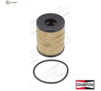 CHAMPION Oil filter COF100786E Filter Insert FIAT: 500 Hatchback, Panda II Hatchback, 500X, VAUXHALL: Corsa Mk3, Astra Mk5, COMBO Mk2