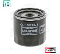 Champion Autoparts Oil Filter COF102137S - Spin-on for Renault, Dacia, Nissan, Proton