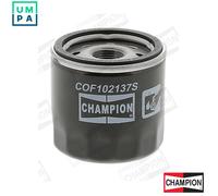 Champion Autoparts Oil Filter COF102137S - Spin-on for Renault, Dacia, Nissan, Proton