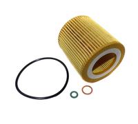 oil filter Engine Oil Filter&Housing Seal& Cooler Gasket Kit 11427525334 fits For most Replace(Blue)
