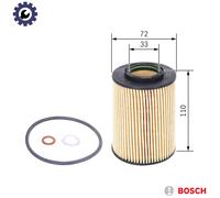 Oil Filter F026407061 Bosch 2631027100 2631027400 2632027400 2632027401 P7061