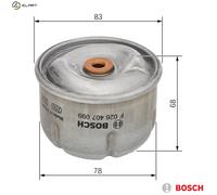 Bosch P7099 - Oil Filter Car