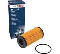 Bosch P7014 Car Oil Filter - Replacement Filter | Separates Soot and Metal Particles from Engine Oil - Provides Reliable Engine Lubrication