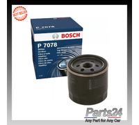 Bosch P7078 Car Oil Filter - Separates Soot and Metal Particles from Engine Oil - Provides Reliable Engine Lubrication