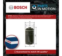 BOSCH OIL FILTER FOR AUDI A3 A4 A5 A6 Q5 Q3 TT - SEAT - SKODA - VW P7080