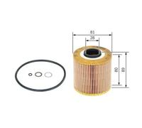 Oil filter Filter Insert 1 457 429 760 BOSCH for BMW ISUZU