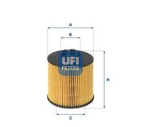 UFI Filters 25.047.00 Oil Filter