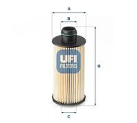 Oil filter Filter Insert 25.160.00 UFI for ALFA ROMEO GIULIA STELVIO