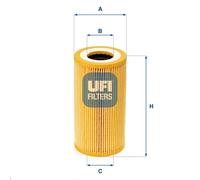 UFI 25.165.00 Oil filter