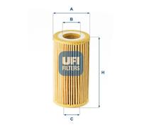 Oil filter Filter Insert 25.180.00 UFI for AUDI VW