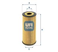 UFI 25.198.00 Oil filter
