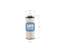 UFI 25.282.00 Oil Filter
