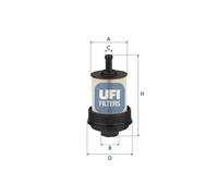 UFI 25.285.00 Oil filter