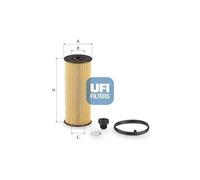 UFI 25.291.00 Oil filter