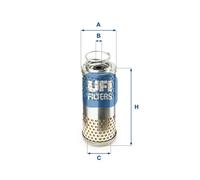 UFI 25.531.00 Oil filter