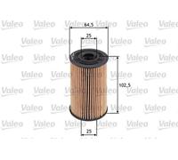 VALEO 586579 Oil filter