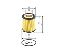 BOSCH F 026 407 166 Oil filter