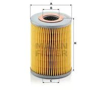 Oil filter Filter Insert H 1038 MANN-FILTER for BMW 5 2500-3.3 2.5-3.2 Coupe 6 7