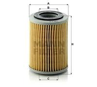 Oil filter Filter Insert H 716/1 x MANN-FILTER for OPEL VECTRA B VECTRA B Estate