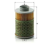 Oil filter Filter Insert H 815 n MANN-FILTER