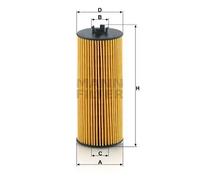 Oil Filter HU6008z MANN 1771800110 2781800009 2781840125 A1771800110 A2781800009